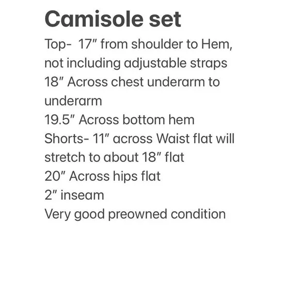 Vintage‎ 2 PC Pajamas Camisole & Shorts Shiny Silky Nylon Lace Detail Size L - Picture 6 of 6